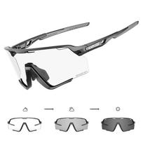 KAPVOE Photochromic Cycling Glasses UV400 MTB Bike Sunglasses for Outdoor Sports Fishing