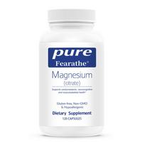 Magnio citratas palaiko raumenų ir kaulų sveikatą. 120 kapsulių. 120 Capsules