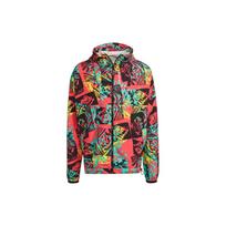 Adidas Originals Trejalis ADV Tinklelis Austas WB Retro Spaudinys Su Gobtuvu Sportinis Striukė Vyriškas Viršutinis Drabužis Daugiaspalvis GN8855 XS