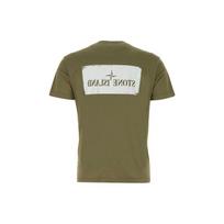 Stone Island Letter Print Short Sleeve T-Shirt Men tops 74152NS80-V0058 S