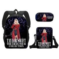 Taylor Swift Taylor Swift Kuprinė Vaikams Maža Rankinė Pieštukinė Kuprinė Three piece set