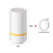 3D Printer Filament Electric Vacuum Pump USB Rechargeable 3D Printing Material Sealer Pump for 3D Printer Filament Vacuum Storag white