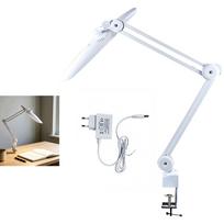 Stalinis LED šviestuvas blakstienų priauginimui ir manikiūrui, 24W, 49 cm