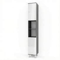 Vonios lentyna Vicco Anthracite, 30 cm