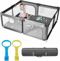 Vaikiška žaidimų maniežas PLAYPEN, 150x180x66 cm, sausas baseinas