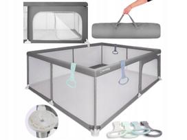 Vaikiška maniežas SUN BABY Z-B02.008.0.1-B13.001.0.1 pilkas