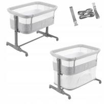 Lovelis–maniežas Carrello Picto 3in1, reguliuojamas, Tao Grey