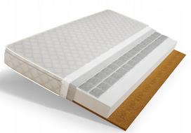 Čiužinys 90x200 su grikių ir kokosų sluoksniu, 10 cm, antialerginis, sertifikuotas