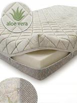 Čiužinys 180x80, dvipusis, kietas, su ALOE VERA, antialerginis