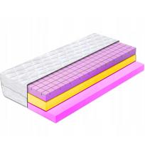 Vaikiškas čiužinys 90x200, 18 cm, orui pralaidi HR H3 putų poliuretano kubo struktūra