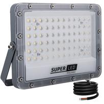 Lauko LED prožektorius 100W, 11000 lm, IP65, šaltai balta, STRONG