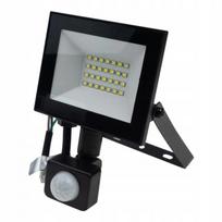 Lauko LED prožektorius su judesio jutikliu, 20W, 4000K, 1800 lm, IP54
