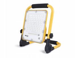 Nešiojamas LED prožektorius 30W, 5Ah, 4500K