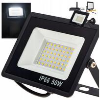 Lauko LED prožektorius 50W, atsparus lietui ir šalčiui, IP66, ryškus