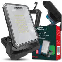 Nešiojama LED halogeninė darbo lempa su USB, 6500K, tvirta