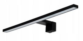 LED veidrodžio šviestuvas vonios kambariui, juodas, 3in1