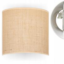 Sieninis šviestuvas BOHO JUTE, natūralus gaubtas, 25 cm, 1xE27, 60W