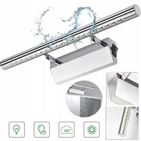 LED vonios sieninis šviestuvas, 5W, 40 cm, atsparus drėgmei, su jungikliu