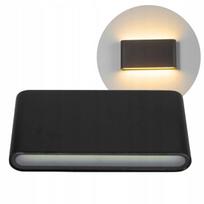 LED sieninis šviestuvas, vidaus ir lauko, 6 W, metalinis, šviečia aukštyn ir žemyn