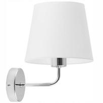 Sieninis šviestuvas su baltu LED gaubtu, E27, modernus, miegamajam