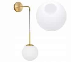 Sieninis šviestuvas HANGING LOFT, stiklinis gaubtas, 1 x E27