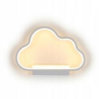 Sieninis LED šviestuvas „Debesėlis“, 20W, 3000K, vaikų kambariui
