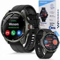 Vyrų išmanusis laikrodis Wenom Explorer Pro 2, GPS, AMOLED, atsparus vandeniui 5ATM, sportui
