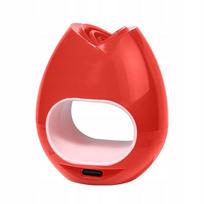 Nagų lempa, 6 W, mini, raudona, UV/LED, USB