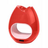 Nagų džiovintuvas MINI 16W, USB, UV/LED, raudonas