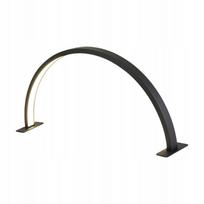 LED manikiūro stalo lempa „Half Moon Light“, juoda