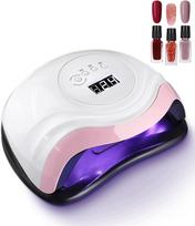 UV LED lempa nagams, 168W, su jutikliu ir LCD ekranu