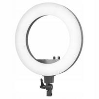 Žiedinė LED lempa 18" 48W, juoda