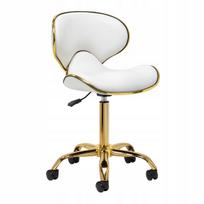 Kosmetinė taburetė Gabbiano Q-4599G, balta