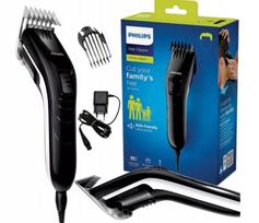 Plaukų kirpimo mašinėlė Philips QC5115 vaikams ir suaugusiems su antgaliais