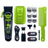 Plaukų kirpimo mašinėlė PRO BARBER FADE, rinkinys, juoda