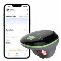 Vaikų pulsoksimetras ViATOM, Bluetooth, SpO2, širdies ritmas, signalizacija