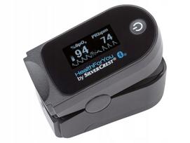 Pulso oksimetras Silvercrest su Bluetooth programėle