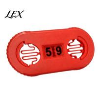 Stylish Storage Box Lock Life Counter, 3D Printed Digital with Elastic Buckle, Two-Digit Health Suitcase Combination Tracker Counter for Privacy