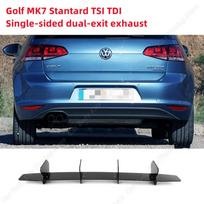 For Volkswagen Golf 7 7.5 MK7 MK7.5 Standard TSI TDI 2012-2019 High Quality Rear Bumper Diffuser Rear Side Splitters Spoiler Lip MK7 Stantard