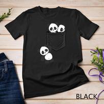 For Panda Lovers Cute Kawaii Baby Pandas In Pocket Unisex T-shirt 2 4XL