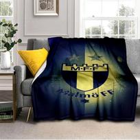 Malm? Ff Crest Design Blanket Outdoor Flannel Blanket for Camping, Hiking, Garden Parties, Picnic Essentials,gift for family and friends 75x90cm