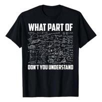 Math Equations and Formulas T-Shirt XL