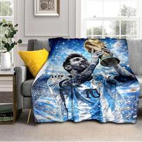 World Cup Celebration Messi Blanket Outdoor Flannel Blanket for Camping, Hiking, Garden Parties, Picnic Essentials,gift for family and friends 75x90cm