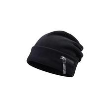 Hip Hop Solid Colors Bonnet Hat Knitting Zipper Beanie Women Hat Baggy Melon Cap Korean Style Hat juoda