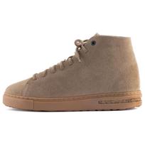 Birkenstock Suede High top Skateboard Shoes Unisex Taupe Narrow 1024804 38 pilkšvai ruda