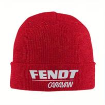 Fendt Warm Knitted Cap Fashion Bonnet Hat Autumn Winter Outdoor Beanies Hats for Unisex Women Adult