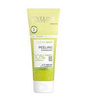 Eveline clean shot peeling kwasowy 10% aha/bha/pha 75 ml