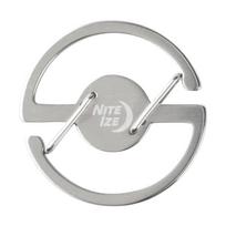 Nite Ize – Medallion raktų karabinas – plienas – sidabras – MKC-11-R3