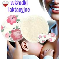 Wkładki laktacyjne pul bambus piwonie wkładki laktacyjne nappime