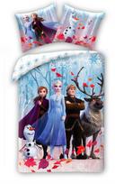 Cotton bedding 140x200 frozen elsa and anna